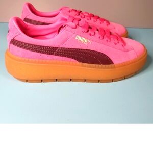 Puma Vibrant Pink Sneakers